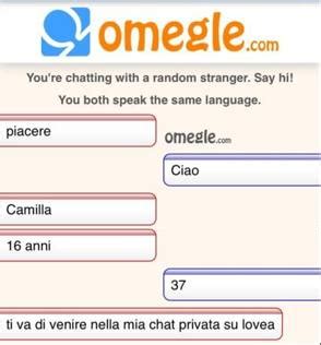 Omegle, sito e chat dove i ragazzi scambiano sesso con gli。